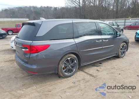 2022 Honda Odyssey Elite z USA, uszkodzony, nr VIN 5FNRL6H9XNB023640